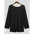 thumbnail image 5 of INCERUN Men's Fashion Simple V-Neck Long Sleeve Thin Knitted Sweater Top, 5 of 5
