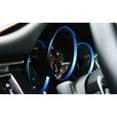 thumbnail image 2 of 3pc Glossy Blue Dashboard Gauge Surrrounding Ring Decoration Trim Kit For 2014-2022 Porsche Macan, 2 of 9