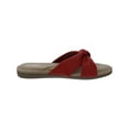 thumbnail image 2 of Cliffs by White Mountain Womens FAVORITE Slip On Open Toe Slide Sandals, 2 of 3