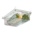 thumbnail image 1 of Organizador de refrigerador, estante de almacenamiento para huevos, cajón debajo del estante del refrigerador, organizador de cocina B, 1 of 8
