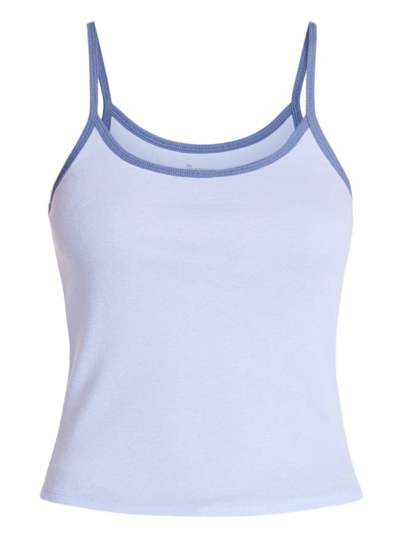 No Boundaries Scoop Neck Cami Top, Women's XXS-XXL - Walmart.com