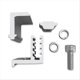 thumbnail image 2 of 10PCS Solar Panel Mounting Bracket Side Clamp Kit, 2 of 5