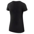 thumbnail image 3 of Women's G-III 4Her by Carl Banks Black Phoenix Suns Super-Slim Fit Lightweight Team Logo T-Shirt, 3 of 3