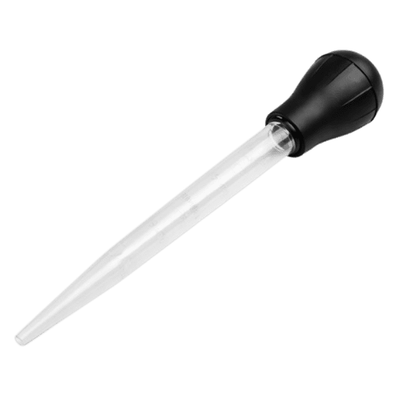 Turkey Baster Injector 11 Inch Meat Baster with Measurement Markings Heat Resistant Detachable Bulb Easy Clean for Turkey Chicken Roast BBQ BPA Free