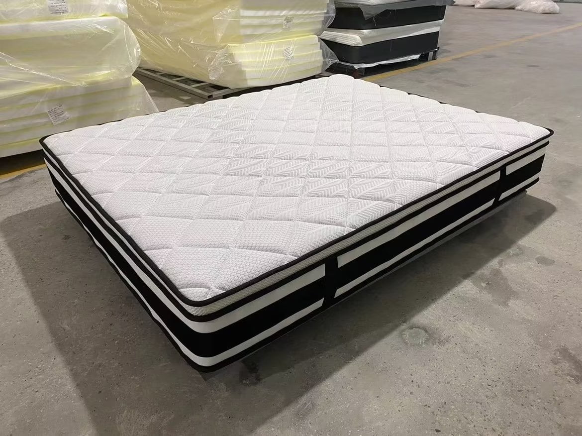 Queen Mattress,Nisien 10 Inch Hybrid Mattress in a Box, Gel Memory Foam