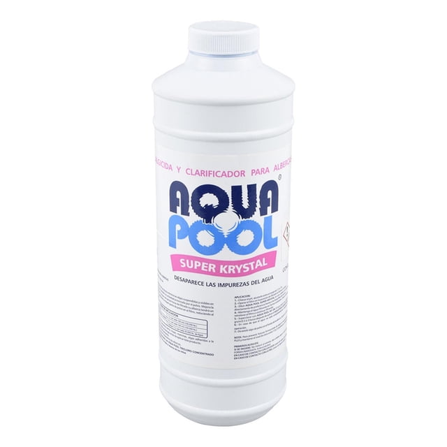 Algicida Y Clarificador Para Albercas Super Krystal 960 Ml