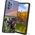 thumbnail image 1 of Compatible with Samsung Galaxy A72 5G Phone Case, Cow Case Silicone Protective for Teen Girl Boy Case for Samsung Galaxy A72 5G, 1 of 1