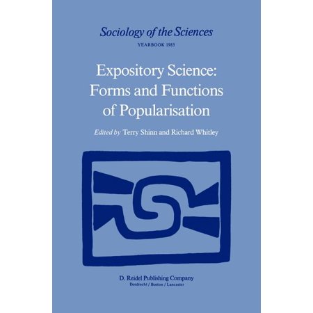 ISBN 9789027718327 product image for Sociology of the Sciences Yearbook: Expository Science: Forms and Functions of P | upcitemdb.com