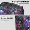 thumbnail image 4 of Skull Head Charger Pouch and Storage Box: Oxford Cloth Waterproof USB Cable Organizer and Cell Phone Cord Holder - 5.9x9.44x3.14 in, 4 of 6