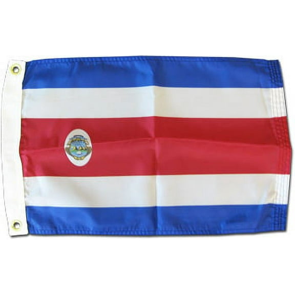 Costa Rica - 12"X18" Nylon Flag (State)