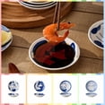 thumbnail image 2 of Japanese-style Ceramic Dessert Sauce Dish Underglaze Cartoon Lucky Cat Pattern Sauce Dish Small Cute Seasoning Plates C, 2 of 6