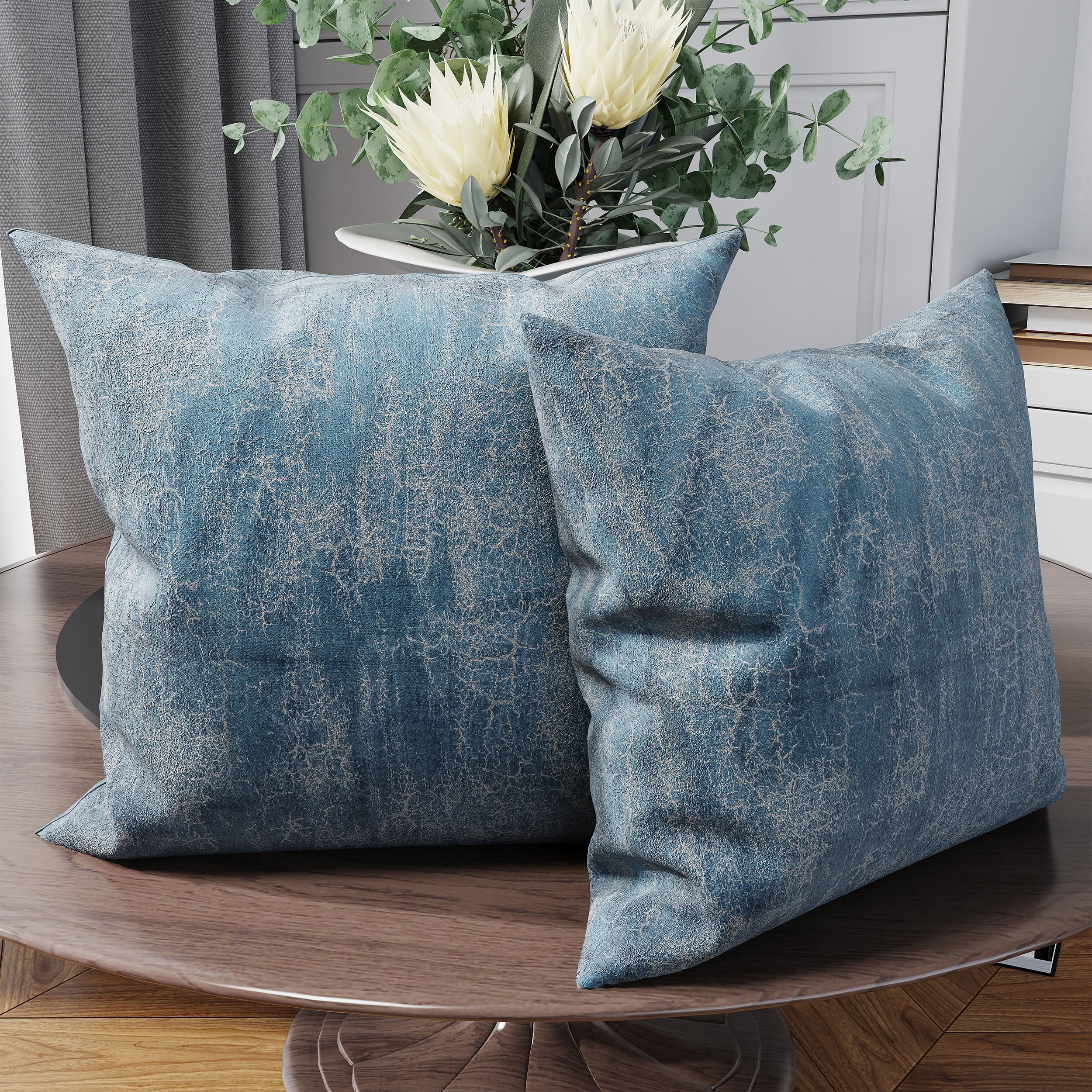 18"*18" Polyester Starfish Pillow Case Sofa Waist Throw Cushion Cover Home Decor 