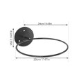 thumbnail image 2 of WEUVEB metal storage stand for basketball Basketball Display Shelf Iron Rectangular for Slat Wall Panels 1Set, 2 of 8