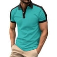thumbnail image 2 of Mens Shirts Charming Men's Shirt Super Light Short Sleeve Casual Men's Wear Gifts for Men Sky Blue Cotton Blend XL, 2 of 9