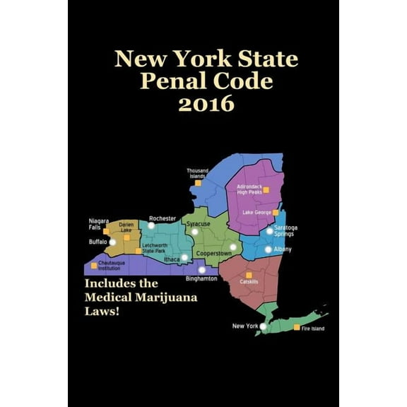 New York State Penal Code 2016 (Paperback)
