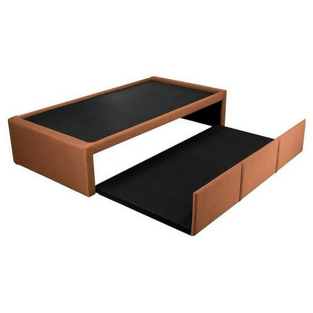 Cama Doble Individual Atlas Atlas del Descanso Naranja