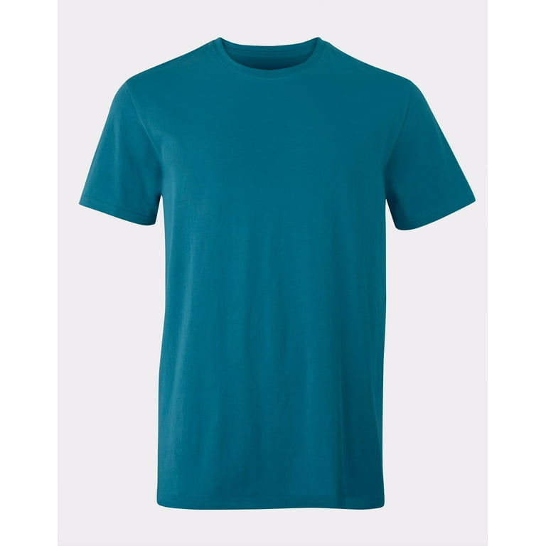 Hanes Originals Men's Stretch Crewneck T-Shirt, Moisture Hanes Originals Men's Stretch Crewneck T-Shirt, Moisture