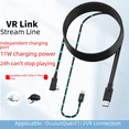 thumbnail image 2 of Cable de datos VR compañero quest3 Pico4 cable de enlace usb3.2 tipo-c oculus VR streaming, 2 of 3