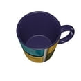 thumbnail image 5 of Colorful Abstract Vibrant Ceramic Geometric Pattern Coffee Mug Fun Custom Ceramic Mugs 11oz Navy Blue, 5 of 5