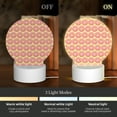 thumbnail image 3 of Daiia Donuts With Pink Glaze Pattern Acrylic Night Light, LED Touch Light, Bedroom Night Light, Soft Glowing Lamp Perfect Gift for Mother's Day, Birthday, or Christmas, 3 of 9
