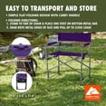 thumbnail image 4 of Ozark Trail Director Chair with Side Table, Purple, 4 of 13