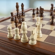 Trademark Games 3-in-1 Reversible Game Table with Chess and Backgammon