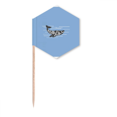 thumbnail image 1 of Cure-Dents Baleine Contour Nageur Drapeaux Pics à Cupcakes Fête Célébration, 1 of 3