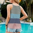 thumbnail image 4 of Sngxgn Womens Tank Tops V Neck Camisole Spaghetti Strap Top Summer Basic Blouse(Grey,XL), 4 of 7