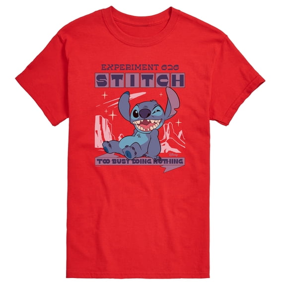 Lilo & Stitch - Too Busy - Men's Short Sleeve Graphic T-Shirt