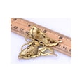 thumbnail image 3 of Womens Antique Golden Tone Turquoise Red Vintage Butterfly Brooch Pin, 3 of 4