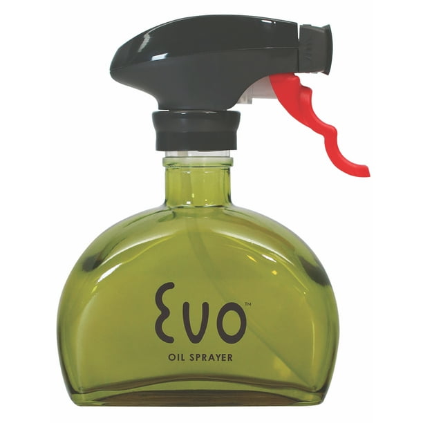 Evo Glass Trigger Sprayer Bottle, NonAerosol for Olive Oil and Cooking