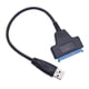 thumbnail image 2 of Cable adaptador SATA a USB 3.0 Convertidor Plug and Play para HDD SSD de 2,5 pulgadas Hugtrwg  Para estrenar, 2 of 7