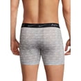 thumbnail image 4 of Men's Nike KE1076 Reluxe Boxer Briefs - 2 Pack (Swoosh Print/Black L), 4 of 4
