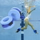 thumbnail image 5 of Conjunto de banda para brazo para natación, puños acuáticos de espuma para natación, anillo flotante para aeróbic acuático, mangas flotantes para natación, brazalete flotante para brazo, cin, 5 of 5
