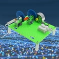 two-stage-acceleration-hand-crank-generator-physics-experiment-science