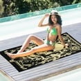 thumbnail image 6 of YMTQ Beach Towels Clearance 30x59in Microfiber Towel Blankets Polyester Cooling Sandproof Oversized Bath Extra Large Pool Camping Children Women Adu, 6 of 8
