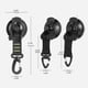 thumbnail image 3 of 4-Piece Set Vacuum Suction Cup Hooks Strong Self-Adhesive Door Wall Hooks Compatible for Outdoor and Home Organization, 3 of 5