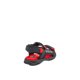 thumbnail image 3 of Sandalia Niño Mini Vic Sport Broches Decorativos Velcro Doble negro 24, 3 of 5