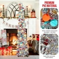thumbnail image 4 of Ayieyill 5ft Pop up Christmas Tree, Color Artificial Pencil Tinsel Xmas Trees for Christmas Indoor Decorations Mothers Day Decorations, Collapsible Christmas Tree (LED Silver), 4 of 6
