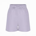 thumbnail image 4 of UAYOTSE Girls Casual Loose Fit Solid Color Shorts For Everyday Outdoor And Sports Activities Comfortable Breathable Summer School Uniform Pants,Sizes 7-8 Years, 4 of 6