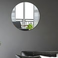 thumbnail image 1 of MYG Creative acrylic round oval mirror wall sticker self-adhesive decorative mirror, 1 of 5
