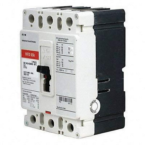 Eaton Cutler Hammer Westinghouse HFD3090 3 Pole 90 Amp 600v Circuit Breaker HFD