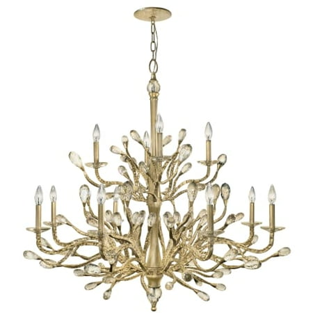 Fredrick Ramond Fr46810cpg 12 Light 2 Tier Candle Style Chandelier Fredrick Ramond Fr46810cpg 12 Light 2 Tier Candle Style Chandelier From The Eve Collection