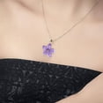 thumbnail image 4 of TABLETREANDS 20Ud Dijes En Esmalte Morado De Flor De Cerezo Pequeños Para Pulseras Y Llaveros, 4 of 8