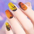 thumbnail image 2 of 10 pcs Halloween Nail Sticker Skull Pumpkin Ghost Design Nail Sticker for Nail Beauty, 2 of 8
