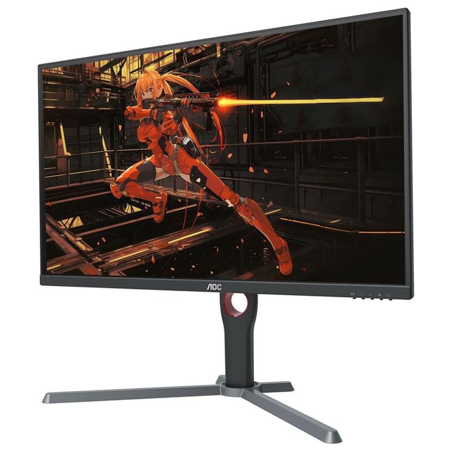 Restored AOC C27G4HX2 27" Curved Frameless Ultra-Fast Gaming Monitor, FHD 1080p, 0.3ms HDMI 200HZ Refresh Rate, Black