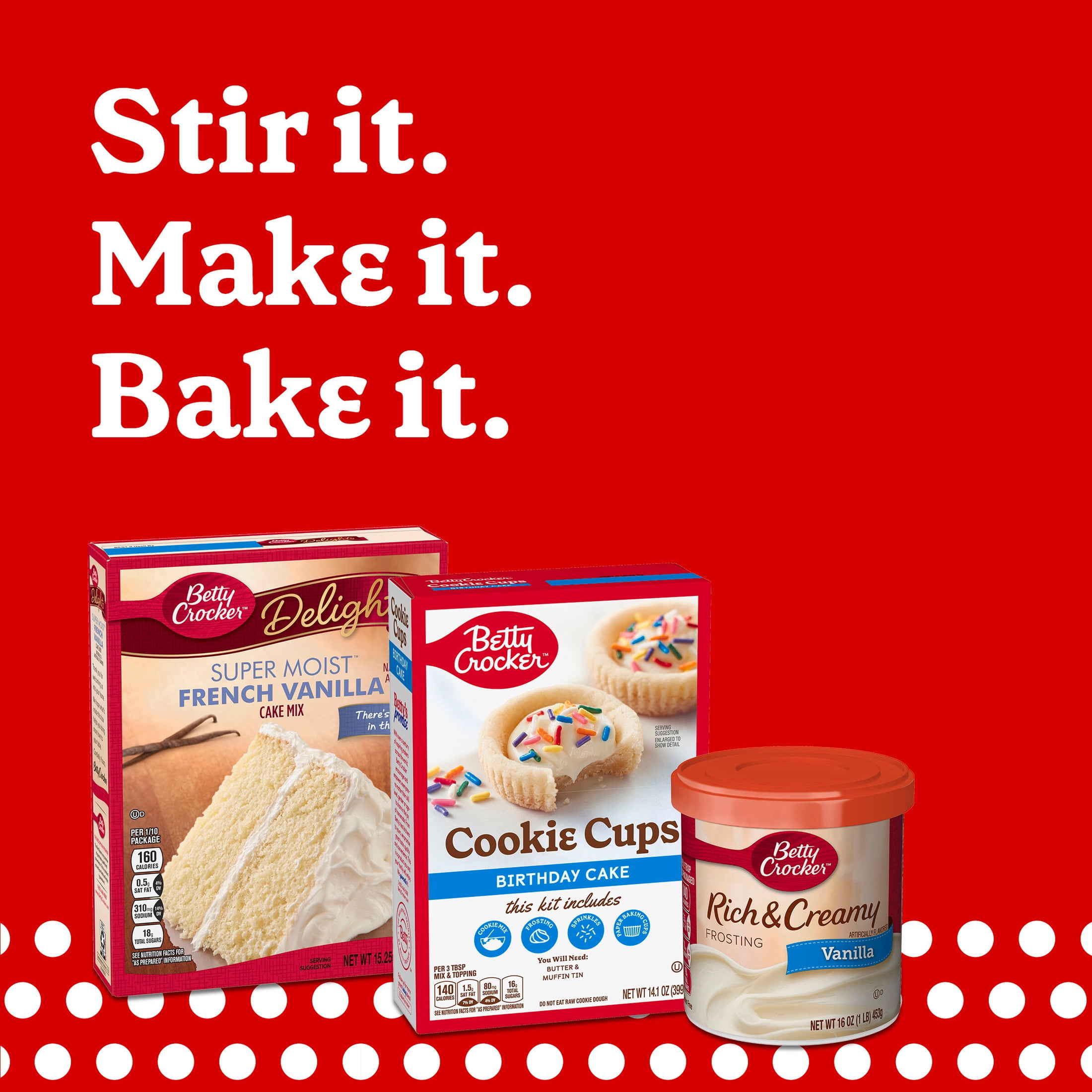 Betty Crocker Rich and Creamy Vanilla Frosting, Gluten Free, 16 oz