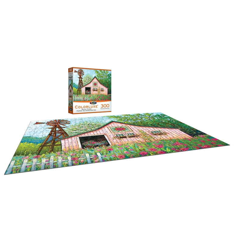 RoseArt Colorluxe 300 Piece Daisy Farm Jigsaw Puzzle - Walmart.com