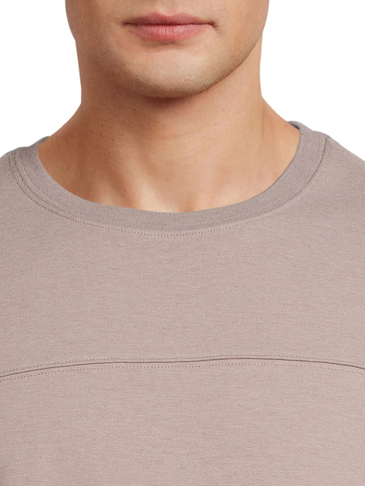 Athletic Works Men's and Big Men's French Terry Crewneck Sweatshirt, up to Size 5XL