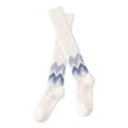 thumbnail image 4 of lionlar Womens Knee High Socks Stylish Sleeping Socks Soft Fuzzy Socks Long Stocking Blue, 4 of 9